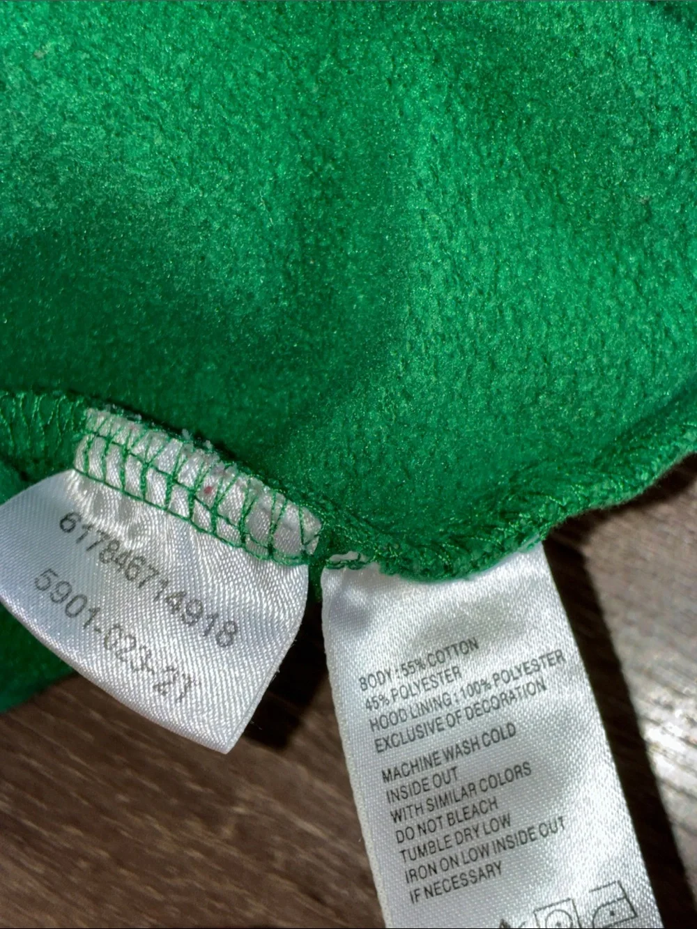 Kids Vintage 2T Green Nike Hoodie